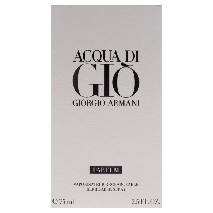GIORGIO ARMANI Acqua Di Gio Parfum, wiederaufladbar, 75 ml