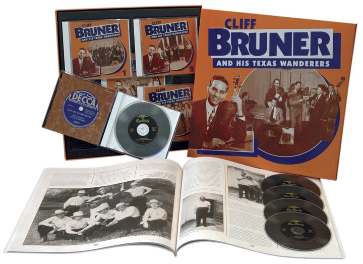 Cliff Bruner and His Texas Wanderers, Audio-CD