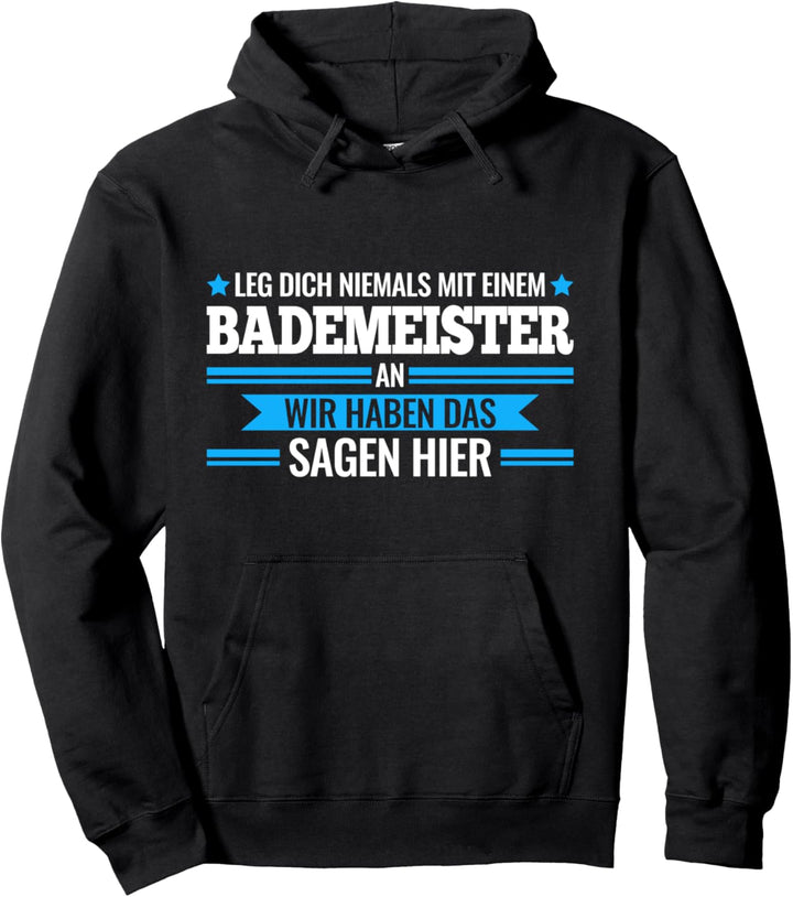 Bademeister Schwimmmeister Rettungsschwimmer Pullover Hoodie