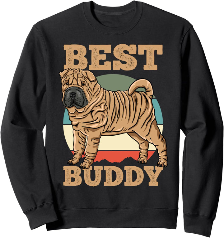 Shar Pei Besitzer Hundehalter Züchter Sweatshirt