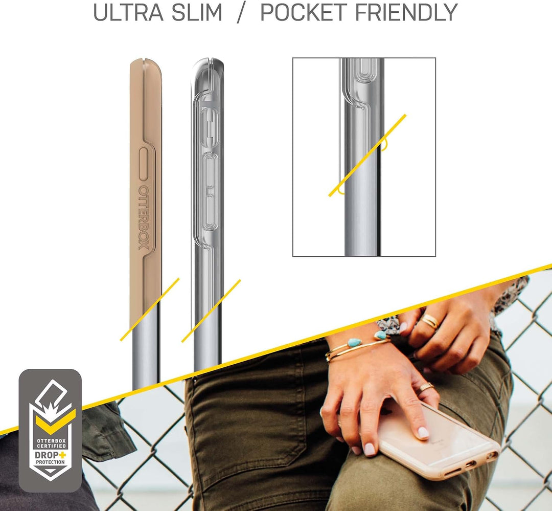 OtterBox Symmetry Series Schutzhülle für iPhone 6/6S (4,7-Zoll-Version), Clear (Clear/Clear), Frustr