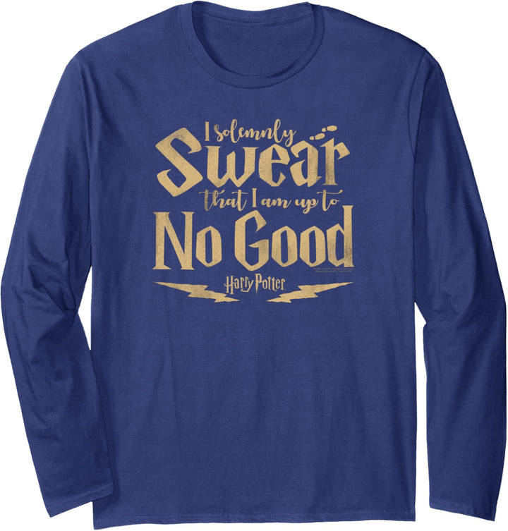 Harry Potter I Am Up To No Good Langarmshirt