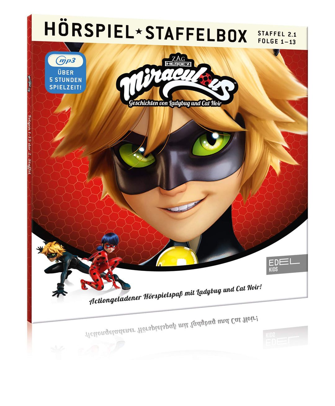Miraculous - Geschichten von Ladybug &amp; Cat Noir - mp3-Staffelbox 2.1 - Das Original-Hörspiel zur TV-