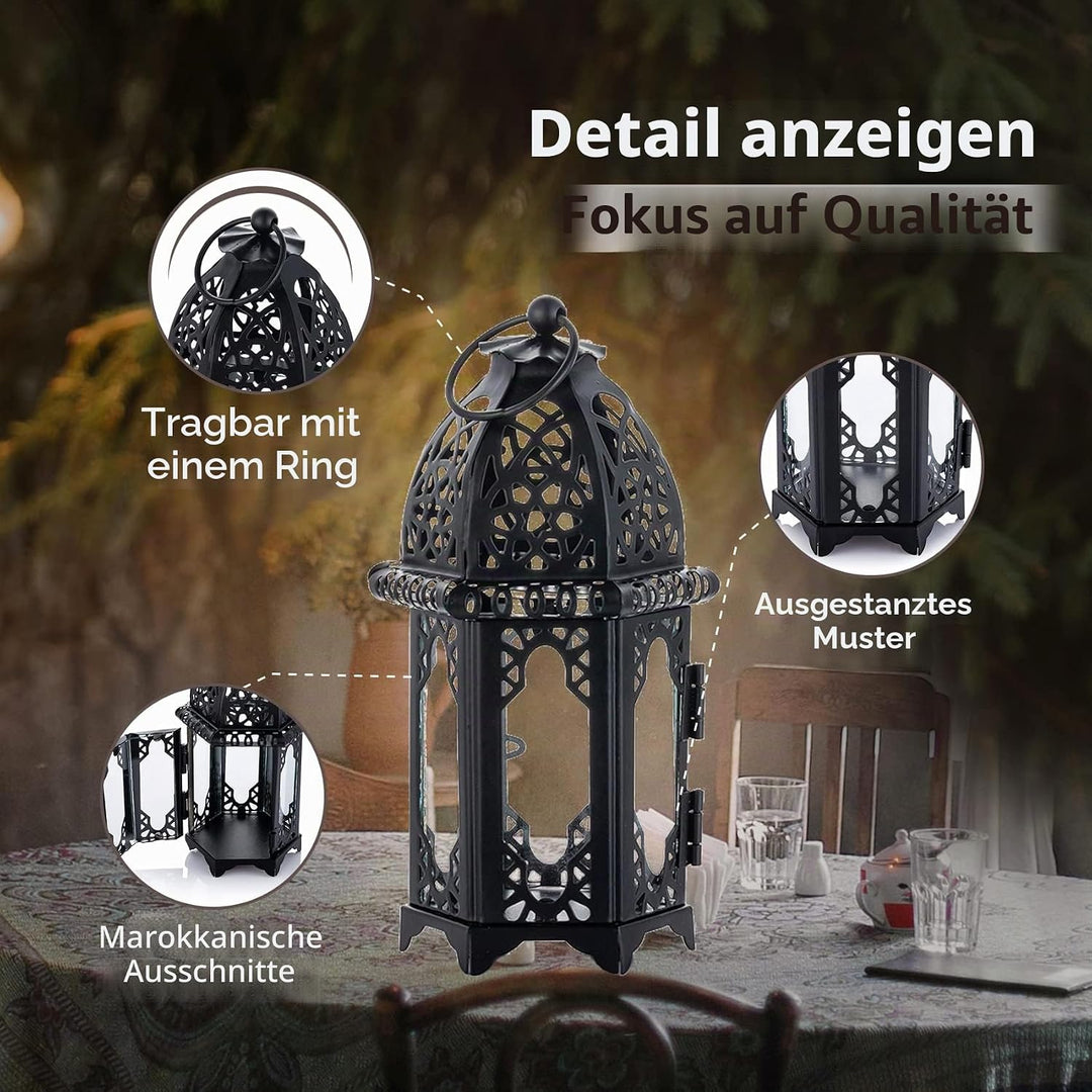 Nuptio 4 Stücke Metall Teelichthalter Kleine Grösse Hochzeit Mittelstücke Transparente Glas Hängende