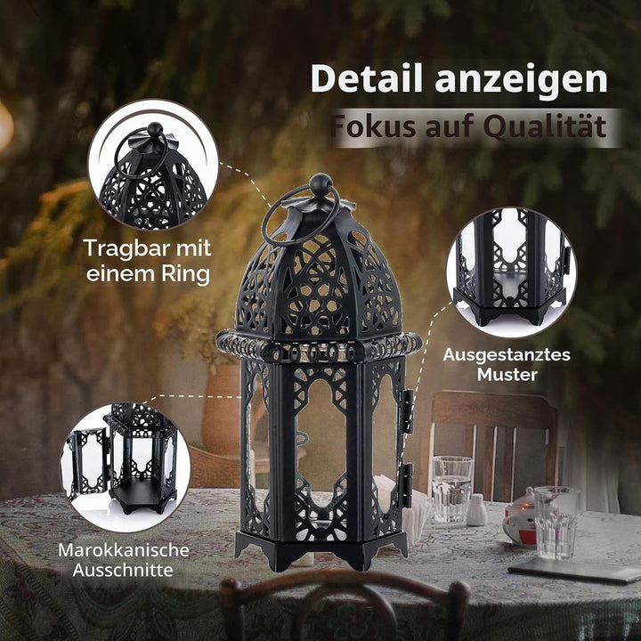 Nuptio 4 Stücke Metall Teelichthalter Kleine Grösse Hochzeit Mittelstücke Transparente Glas Hängende