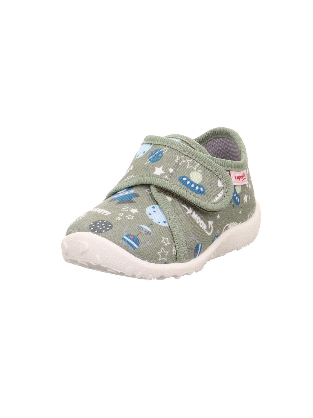 Superfit SPOTTY Hausschuhe 0-809250 Jungen 20 EU Hellgrün Mehrfarbig 7540, 20 EU Hellgr&amp;