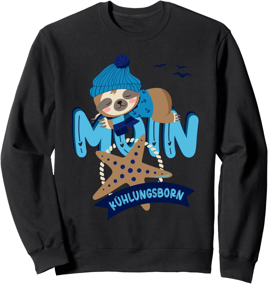 Kühlungsborn Ostseeküste Küste Camping Urlaub Strand chillen Sweatshirt