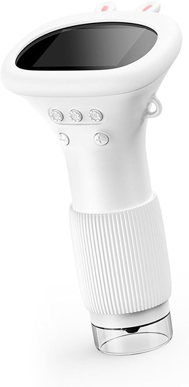 Mikroskop, Handheldmikroskop 2MP 2 Zoll -Bildschirm mit Einstellbaren 8 LEDs für Insektenfedernhaare