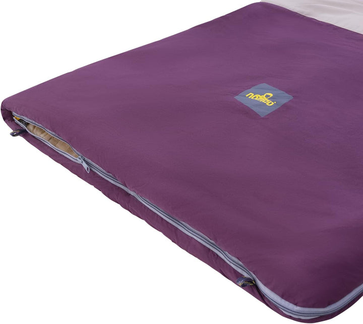 NOMAD® Blazer Multicolour Schlafsack | Reissverschluss linksseitig | Baumwolle | Gefütterter Zugluft