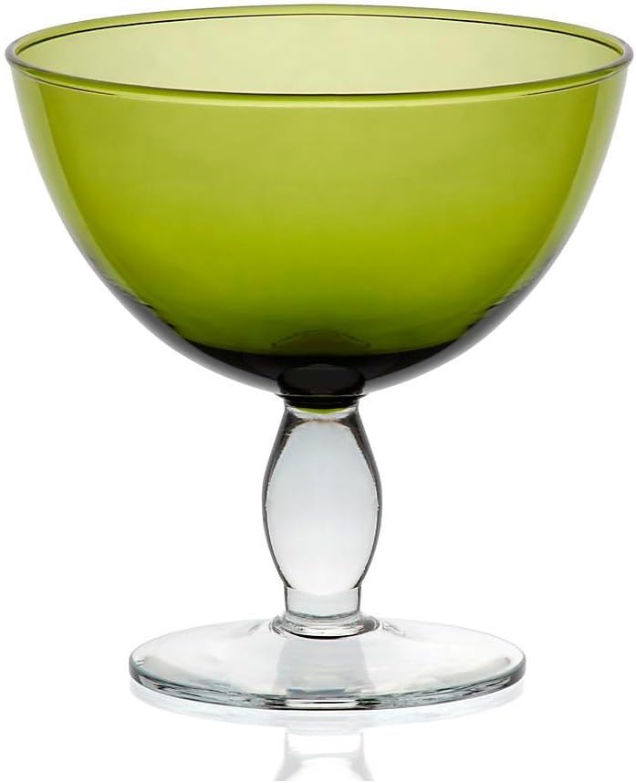 Eiscremeglas Dessertschale Eisbecher Mezzo 6er-Set Colori Vero 330ml grün
