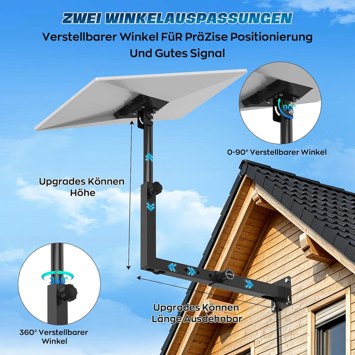 IMAYCC Starlink Halterung für Standard Gen3/4/4X 360° Verstellbare
