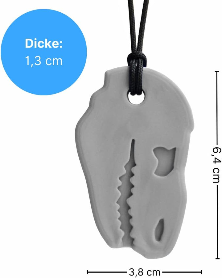 ARK® Kauhalskette Prehistorisch in verschiedenen Stärken und Formen mit einstellbarer Abreissleine u