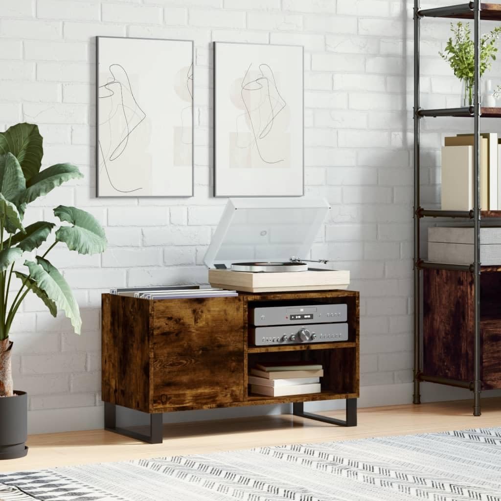 Disc-Möbel 85 x 38 x 48 cm Holz Sperrholz Bücherregal Holz Schallplatten Halter Vinyl Bücherregal sc