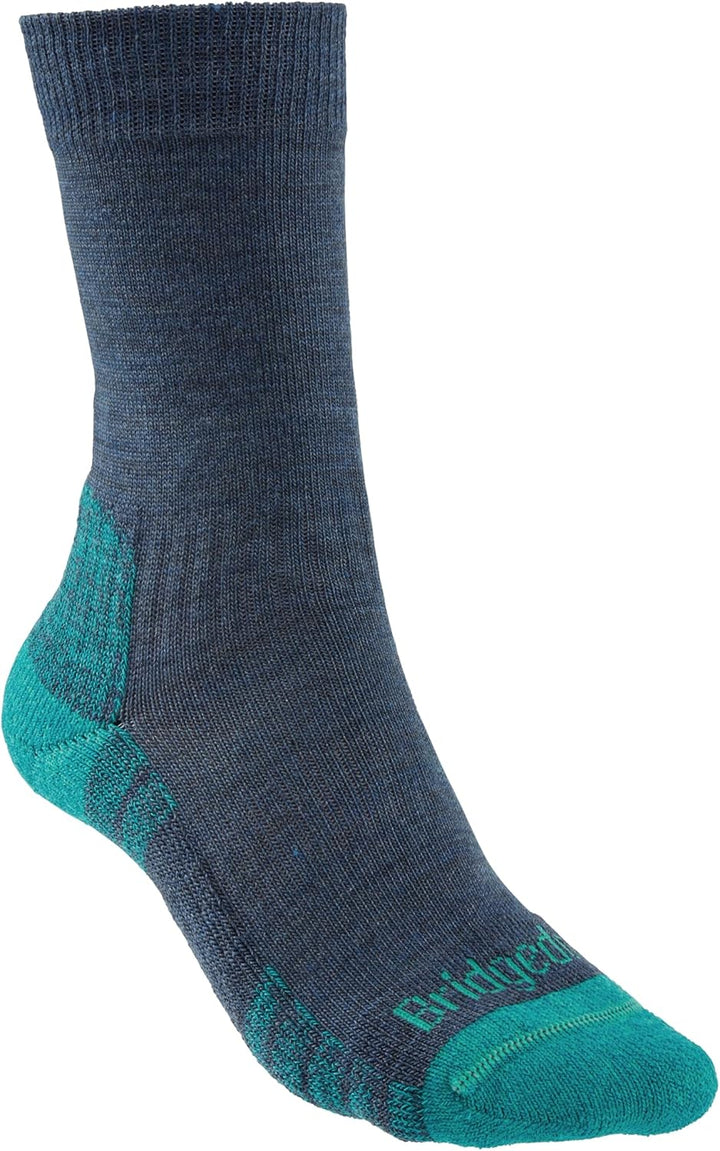 Bridgedale Damen 710652/435/M Socken, Denim, M