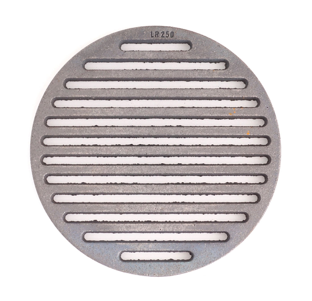 Premiumqualität Ø 25cm Rundrost Gussrost Ofenrost Kaminrost Ascherost Feuerrost