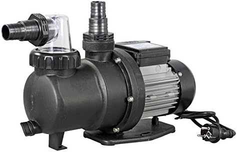 Selbstansaugende Poolpumpe SPS 50 mit Vorfilter &amp; 4,8 m³/h Umwälzleistung - Für Pools bis 20 m³ - En
