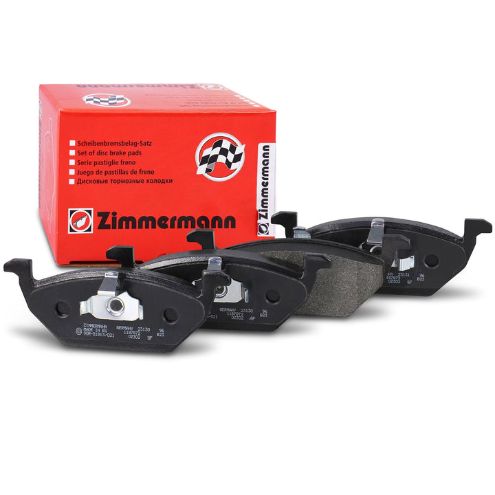 ZIMMERMANN 23130.195.1 Serie Bremsbeläge, vorne, inklusive Platte dämpfend