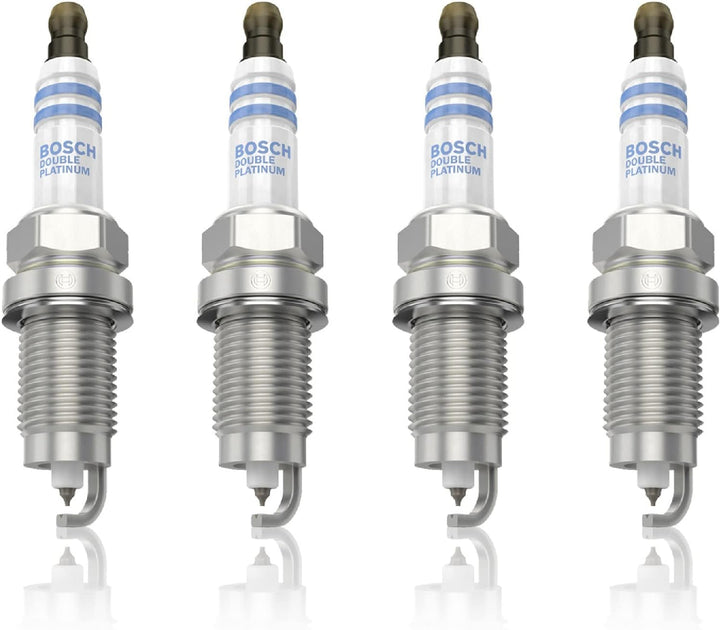 Bosch FR7HPP33 (+52) - Zündkerzen Double Platinum - 4er Set Kartonbox – 4 Stück, Kartonbox – 4 Stück