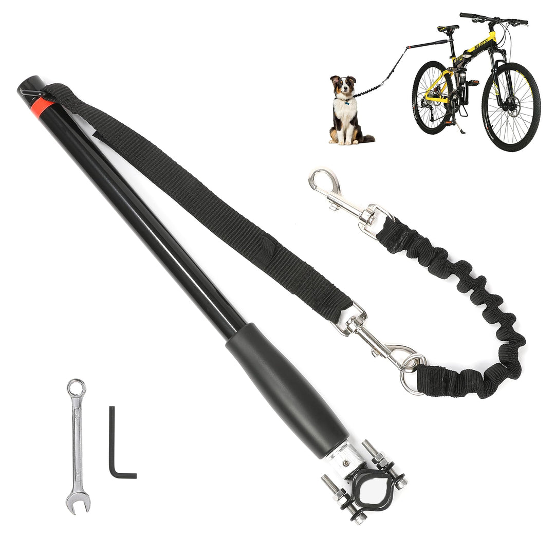 wefaner Hundefahrrad-Übungsleine Hände frei Fahrrad-Hundeleine, Fahrrad Führleine für Hunde Robust u