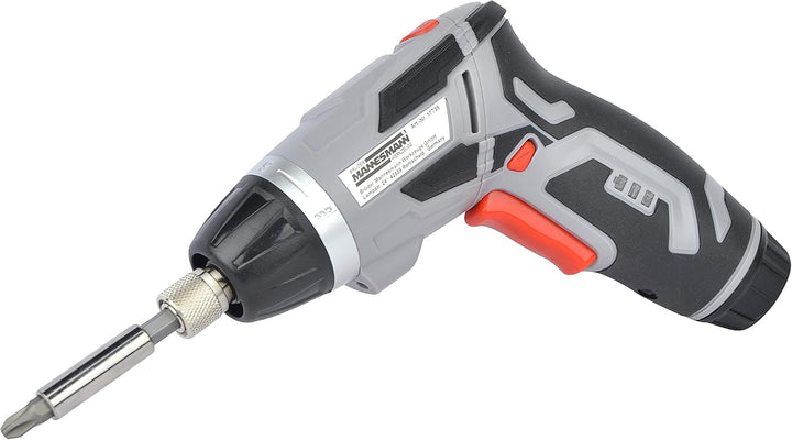 Brüder Mannesmann Akkuschrauber, 3.6 Volt, mit Bitsortiment | M17735