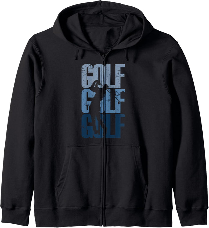 Vintage Golf | Golfspieler Kapuzenjacke