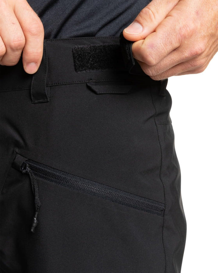 Quiksilver Herren Wanderhose Boundry L True Black, L True Black