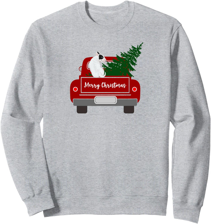 Netter Bullterrier - Retro Weihnachten Sweatshirt