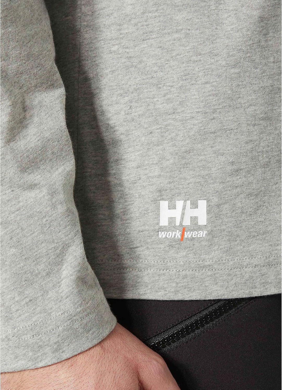 Helly Hansen Workwear Herren Classic Langarmpullover L Grau Melange, L Grau Melange