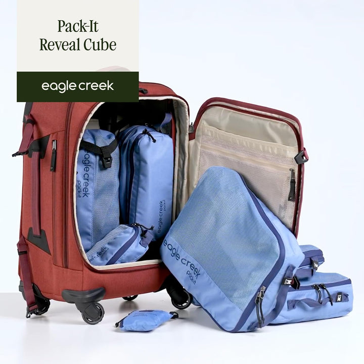 Eagle Creek Pack-It Reveal Packwürfel XS I Socken und Kleinteile I Grau Grau XS, Grau XS
