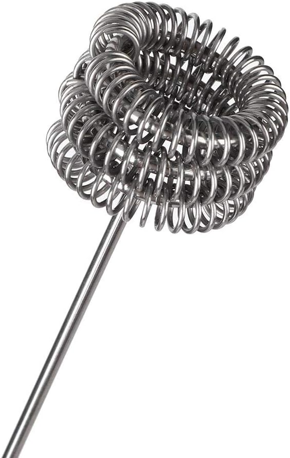 Edelstahl Handheld Kaffeerührer Mixer Mixer Schaum-Maker für Kaffee, Latte, Cappuccino, Heisse Schok