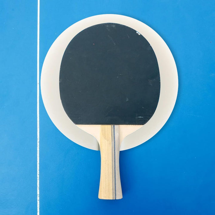 Rubber Cutting Table, Stainless Steel Tennis Cutting Board, 8.66x0.71 Inches 360° Rotatable Racket T