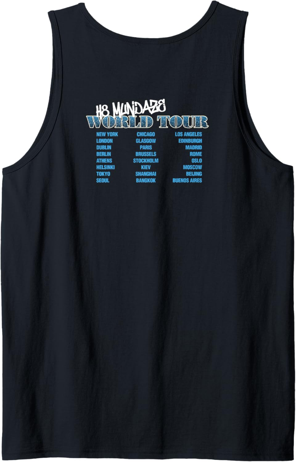 Garfield H8 Mundaze Welttournee Tank Top