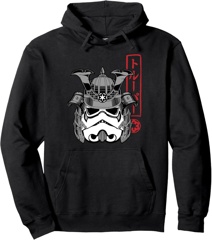 Samurai Trooper galaxy space japan warrior katana Pullover Hoodie