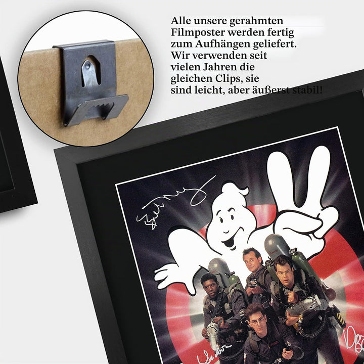HWC Trading FR A3 Ghostbusters 2 Bill Murray, Dan Aykroyd Gifts gedrucktes Poster, signiertes Autogr