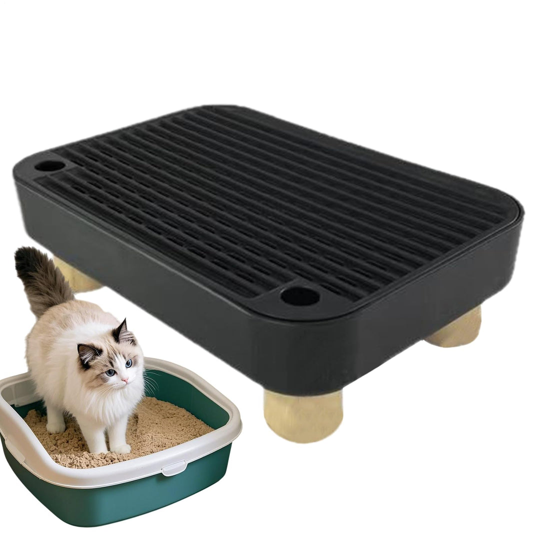 Katzenrampe Für Katzentoilette - Kätzchen Katzenklo Treppe Mit Filterfunktion | Abnehmbare Kätzchen
