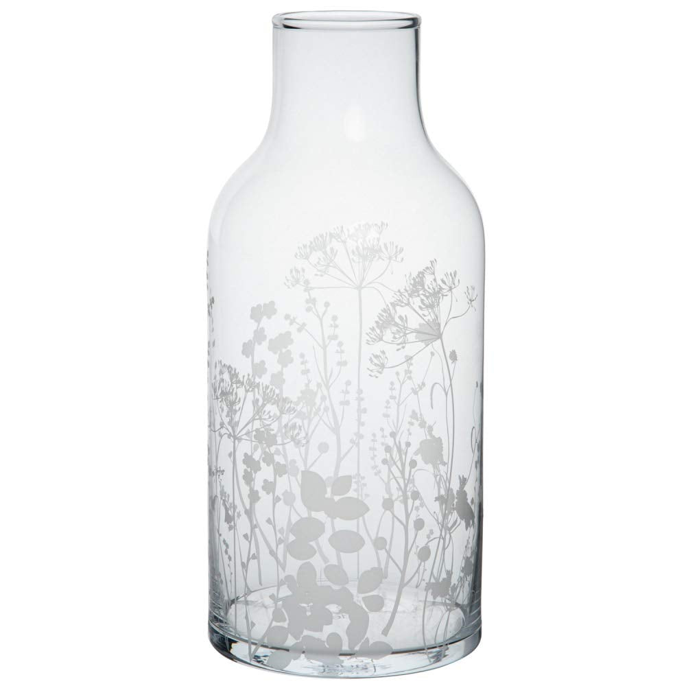 Räder Glasvase Wiesenblumen Höhe 30 cm, Durchmesser 13,5 cm Weiss, Höhe 30 cm, Durchmesser 13,5 cm W