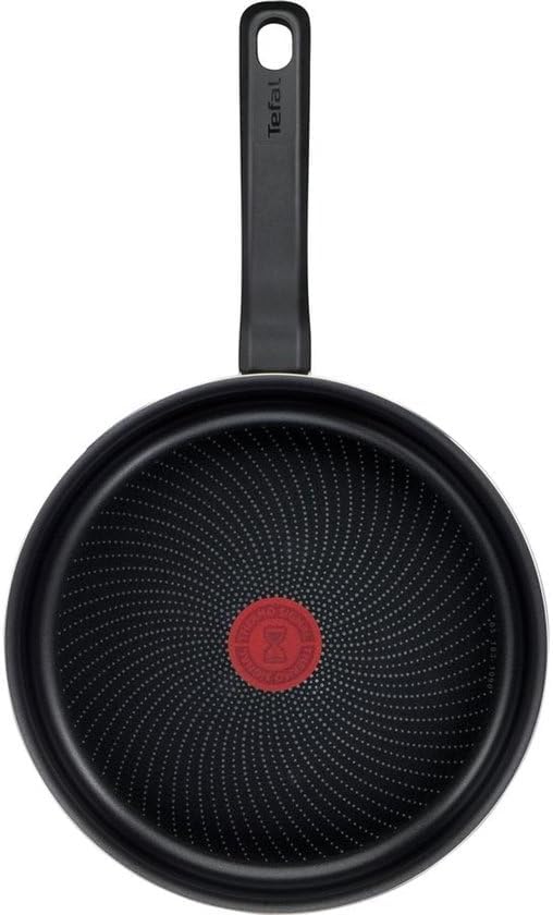 Tefal Inicio Stielkasserolle mit Deckel, 24 cm, für alle Herdarten und Induktionsherde geeignet