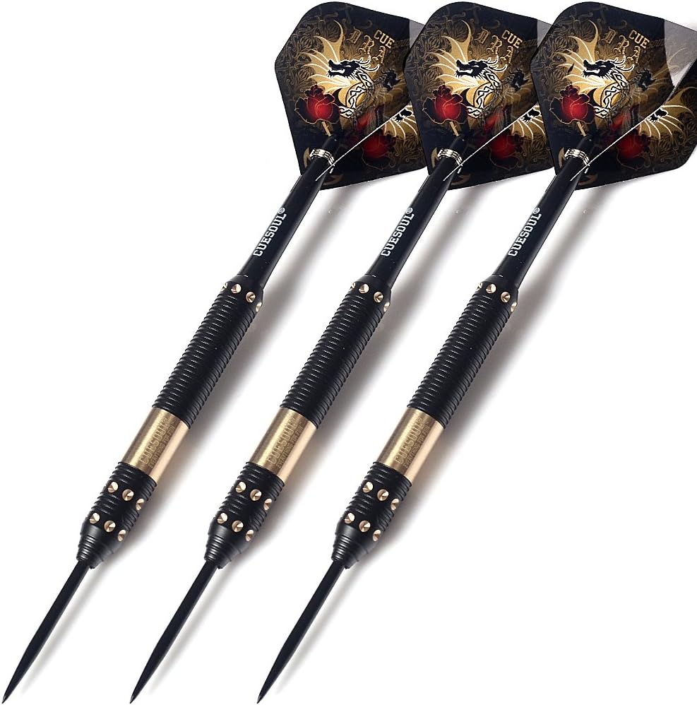 CUESOUL Dragon Deluxe Messing Steel Dartpfeile, 21 Gramm F2303 21 Grams, F2303 21 Grams