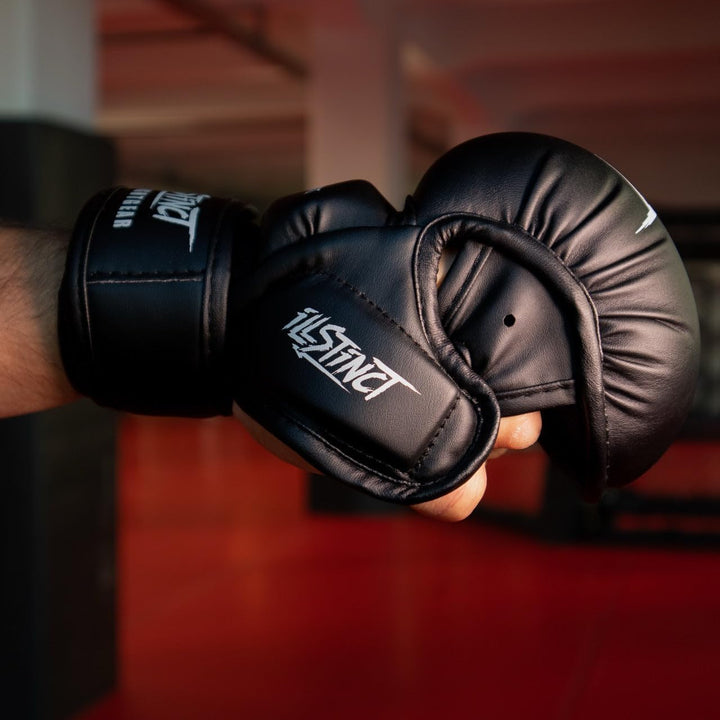 Skilltech MMA-Sparring Handschuhe Schwarz L, Schwarz L
