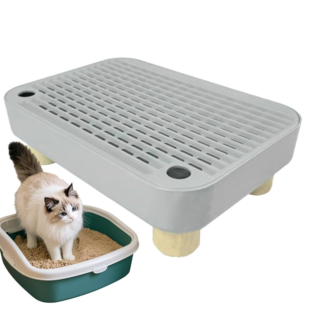 Stufe Für Die Katzenstreu,Kätzchen Katzenklo Treppe Mit Filterfunktion | Abnehmbare Kätzchen Katzenk