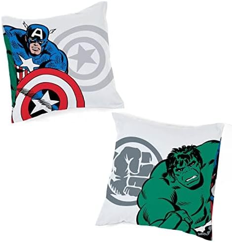 Marvel Comics Comic Cool 100% Baumwolle Kinderbettwäsche-Set 135x200 cm Einzelbettgrösse - Bettbezug