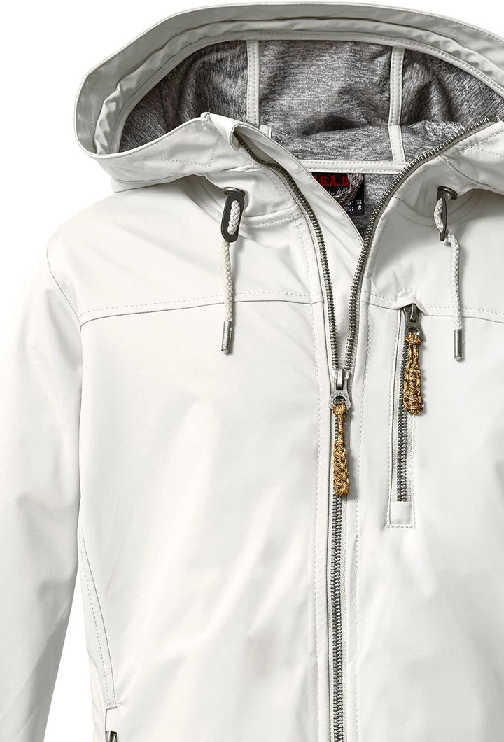 G.I.G.A. DX Damen Gs 97 Wmn Sftshll Jckt Softshelljacke/Outdoorjacke mit Kapuze 38 gebrochenes weiss