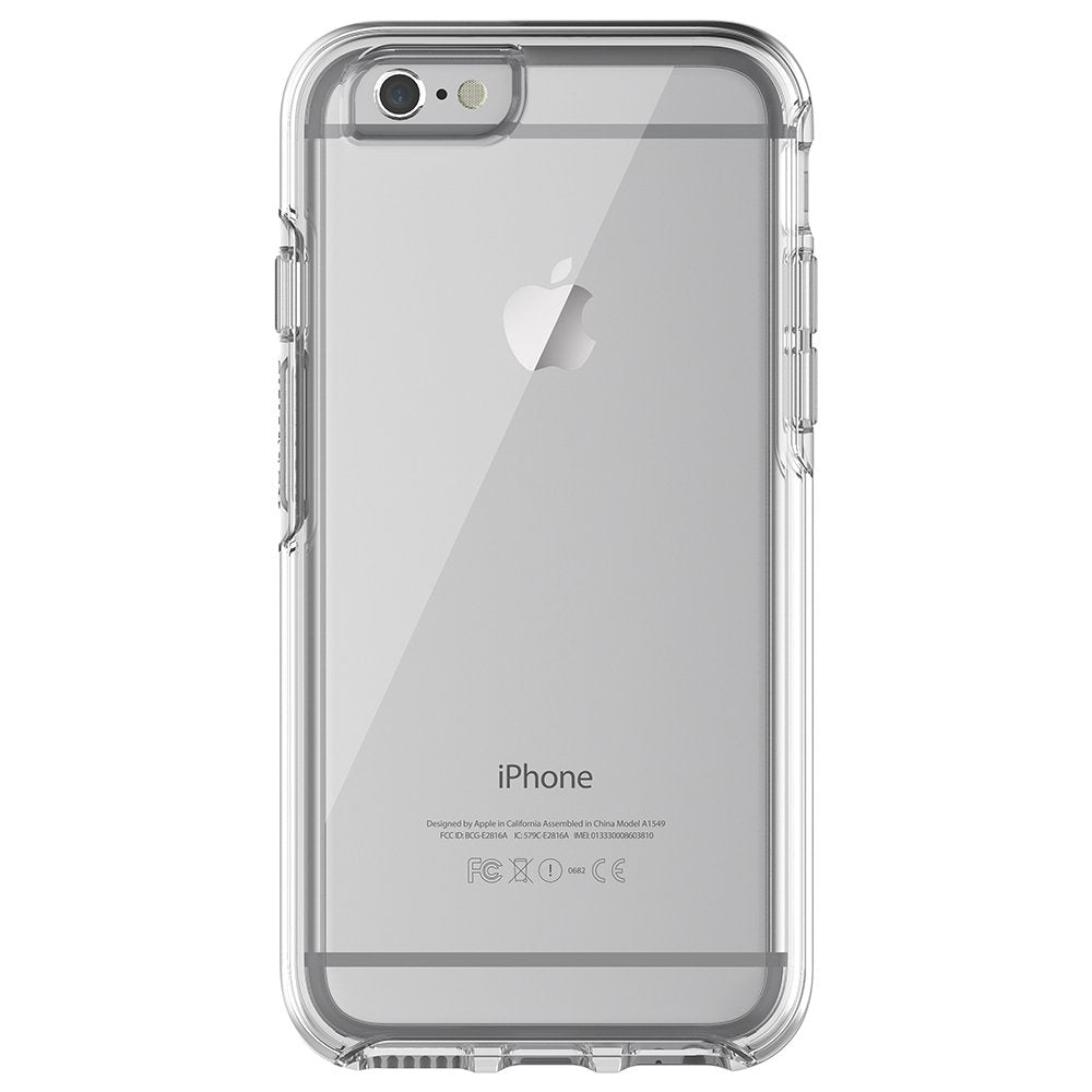 OtterBox Symmetry Series Schutzhülle für iPhone 6/6S (4,7-Zoll-Version), Clear (Clear/Clear), Frustr