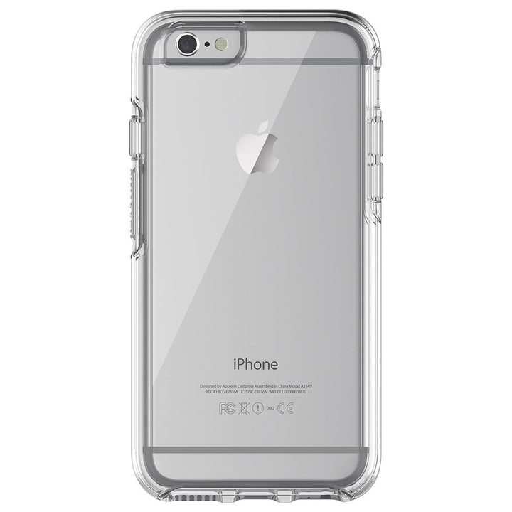 OtterBox Symmetry Series Schutzhülle für iPhone 6/6S (4,7-Zoll-Version), Clear (Clear/Clear), Frustr
