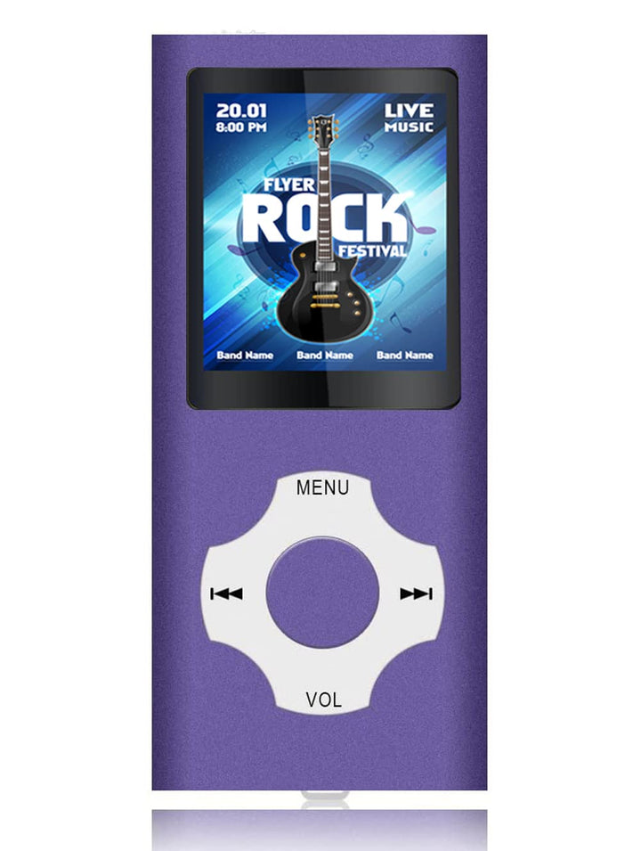 MP3 Player mit 32GB MicroSD Speicherkarte, Tabmart MP4 Musik Player Unterstützung Audio Player Media
