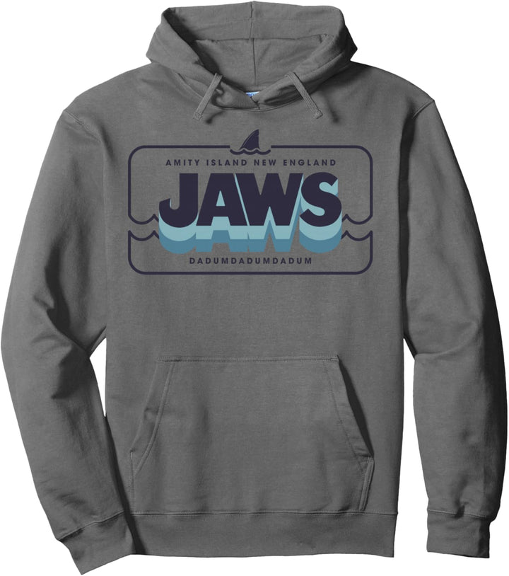 Jaws Logo Box Up Pullover Hoodie