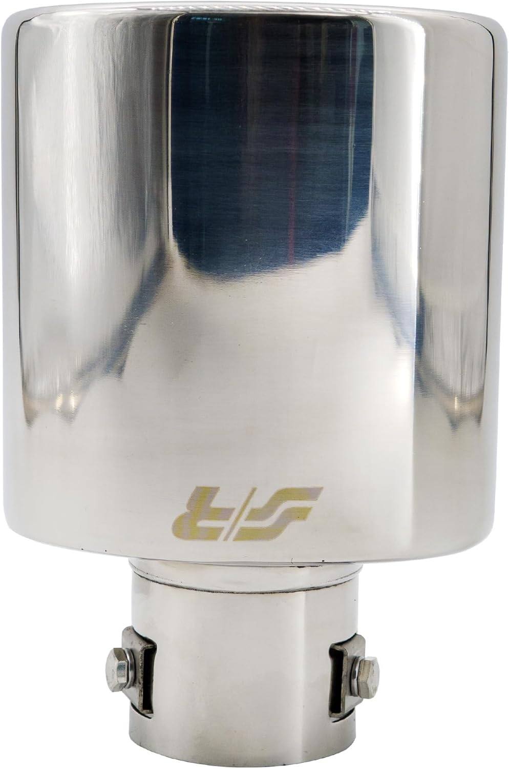 Simoni Racing TRX/75 Exhaust Tip Oval, INOX