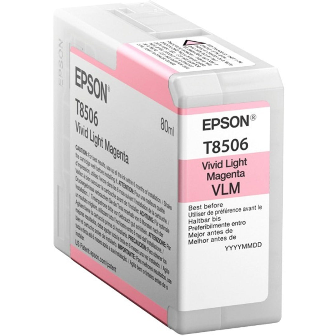 Epson T850600 Singlepack Vivid, Light Magenta light magenta Standardverpackung, light magenta Standa