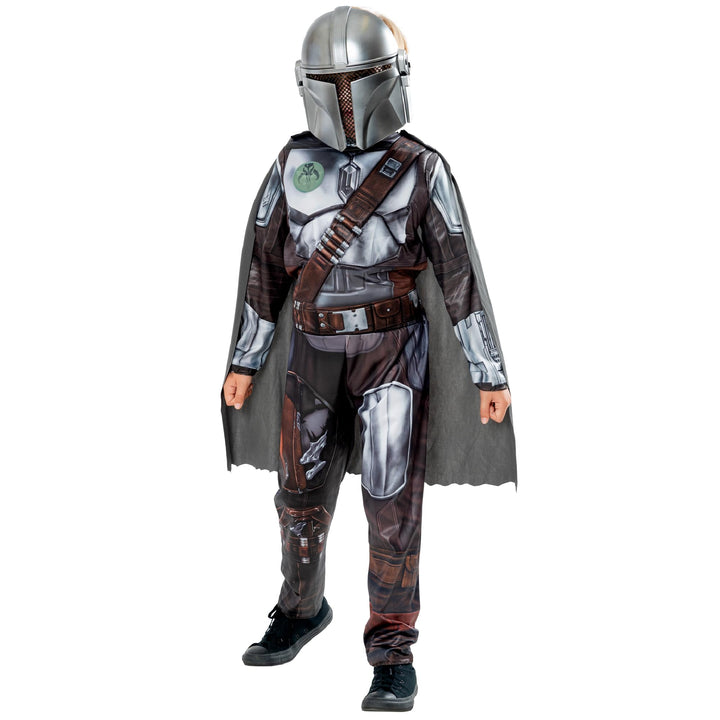 Rubie‘s Offizielles Disney Star Wars The Mandalorian Kinderkostüm, Kinderverkleidung, Halloween 8-10