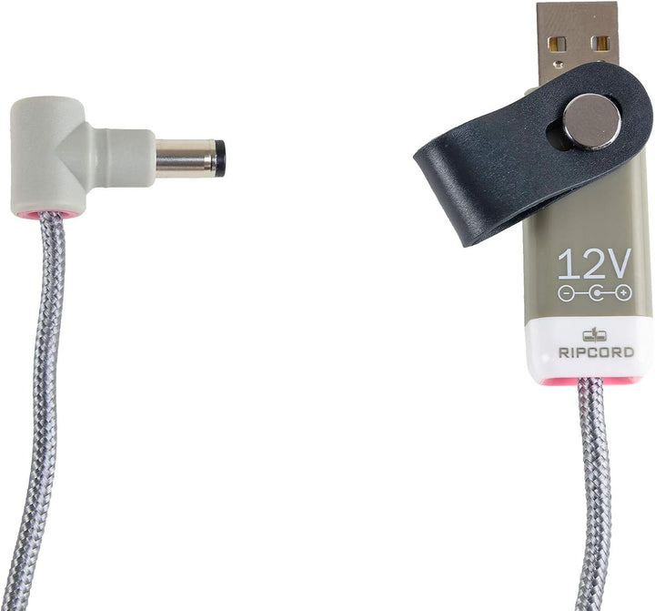myVolts Ripcord-USB-Ladekabel mit 12V DC Ausgangsstecker kompatibel mit TC-Helicon GoXLR Vocal Effec
